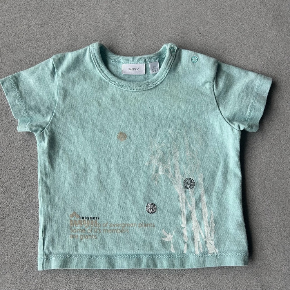 3 for $25 ~ Mexx ~ Tee ~ Baby Size 3-6 M ~ Cute Bamboo Graphic
